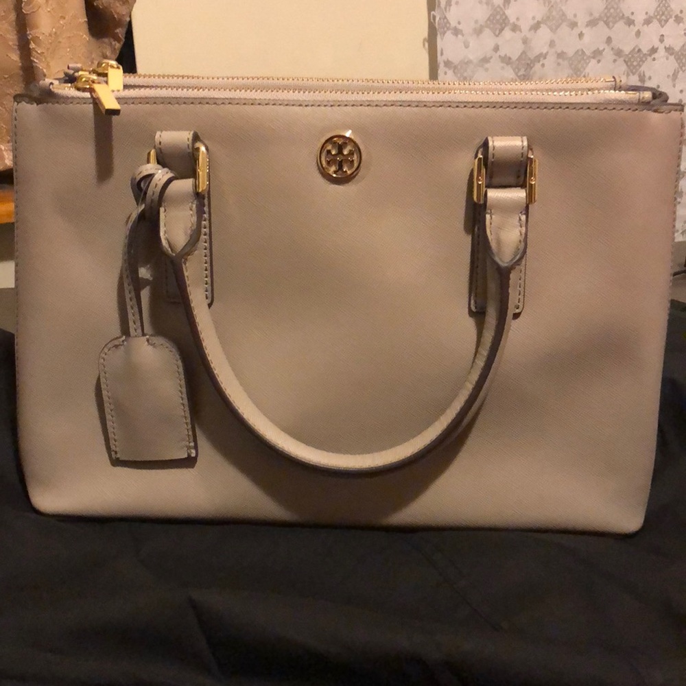 Tory Burch Robinson Mini Double Zip Tote